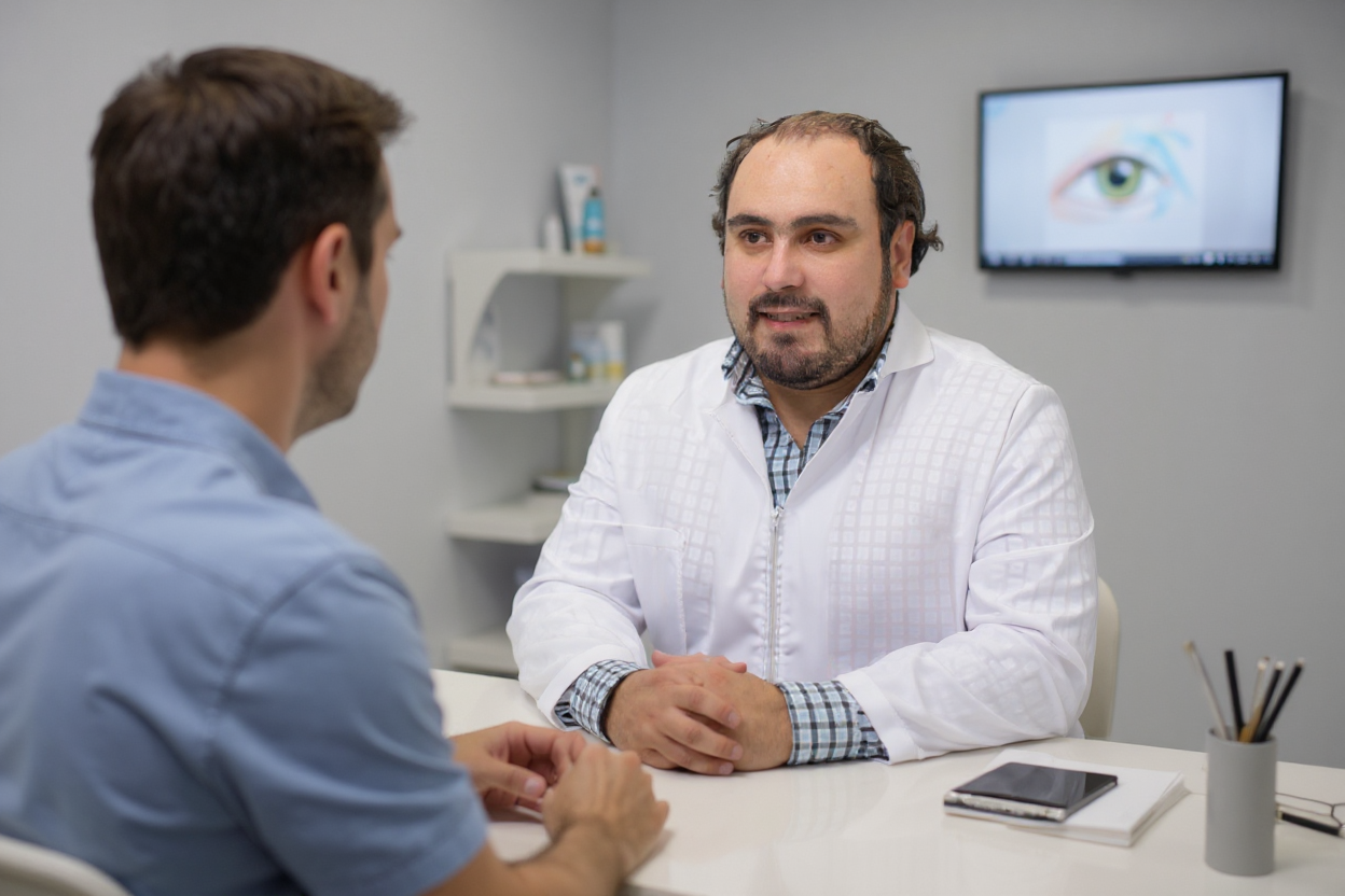 Consulta oftalmológica profesional